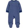 imageSimple Joys by Carters Baby Boys 2Pack 2Way Zip Cotton Footed Sleep and PlayTransportation Green