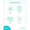 imageSimple Joys by Carters BabyBoys 2Pack Twill PantsKhaki BrownOlive