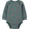 imageSimple Joys by Carters babyboys 4pack Longsleeve BodysuitBrown Football
