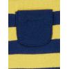 imageSimple Joys by Carters BabyBoys 6Pack ShortSleeve BodysuitColor BlockRugby Stripe