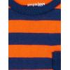 imageSimple Joys by Carters BabyBoys 6Pack ShortSleeve BodysuitColor BlockRugby Stripe