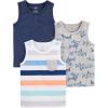 Grey Shark/Navy Space Dye/White Stripe