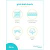 imageSimple Joys by Carters Girls 3Pack Knit ShortsGreen FloralLight Grey HeatherPink Kid