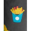 imageSimple Joys by Carters babyboys LooseFit Polyester Jersey Footed PajamasBlue AlligatorDark Grey Fun FoodGrey Trucks