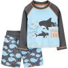 Black/Sky Blue Whales