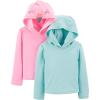 imageSimple Joys by Carters Boys 2Pack Assorted Rashguard SetsAqua BluePink
