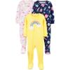 Navy Space/White Dinosaur/Yellow Dots