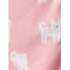 image:imageSimple Joys by Carters unisexbaby 2pack Microfleece Longsleeve SleepbagPink CatWhite Animal