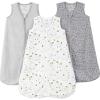image:imageSimple Joys by Carters unisexbaby 2pack Microfleece Longsleeve SleepbagAnimalStripe
