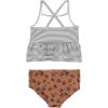 image:imageSimple Joys by Carters BabyGirls 3Piece Assorted Rashguard SetsStripeBrown Cheetah