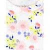 image:imageSimple Joys by Carters BabyGirls 6Pack ShortSleeve BodysuitMulticolorDinosaurFloralForest AnimalsFruitHearts