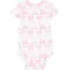 image:imageSimple Joys by Carters BabyGirls 6Pack ShortSleeve BodysuitMulticolorDinosaurFloralForest AnimalsFruitHearts