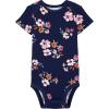 image:imageSimple Joys by Carters BabyGirls 6Pack ShortSleeve BodysuitMulticolorDitsy FloralFloralPolka DotTropical