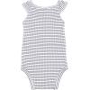 image:imageSimple Joys by Carters BabyGirls 6Pack ShortSleeve BodysuitMulticolorDotsHearts