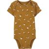 image:imageSimple Joys by Carters BabyGirls 6Pack ShortSleeve BodysuitMulticolorFloralForest AnimalsOwlSheep
