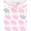 image:imageSimple Joys by Carters BabyGirls 6Pack ShortSleeve BodysuitPinkYellow