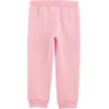 image:imageSimple Joys by Carters Girls 2Pack Fleece JoggersPinkBlack