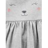 image:imageSimple Joys by Carters babygirls Shortsleeve and Sleeveless Dress Sets Pack of 2Grey Bear PrintPink Elephants
