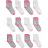 image:imageSimple Joys by Carters babyboys 12pack Neutral Sock LowGreyPinkWhite