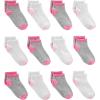 image:imageSimple Joys by Carters babyboys 12pack Neutral Sock LowPinkGreyWhite