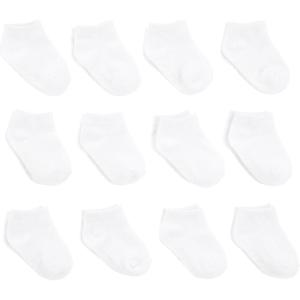 image:imageSimple Joys by Carters babyboys 12pack Neutral Sock LowWhite