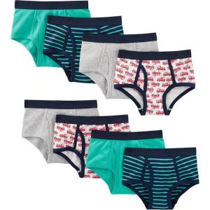 image:imageSimple Joys by Carters boys 8pack UnderwearMulticolorFiretruckStripe