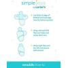 image:imageSimple Joys by Carters babyboys Neutral Cotton Swaddle BlanketsWhiteAnimal