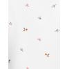 image:imageSimple Joys by Carters babygirls 4pack Longsleeve Textured BodysuitsBluePink FloralRustWhite