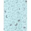 image:imageSimple Joys by Carters unisexbaby Neutral 2pack Cotton Footed Sleep and PlayAqua Blue Forest AnimalsWhite Bear