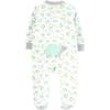 image:imageSimple Joys by Carters unisexbaby Neutral 2pack Cotton Footed Sleep and PlayWhite BearTurtle