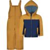 image:imageSimple Joys by Carters babygirls 2piece Snowsuit Set Winter Jacket and Skibib PantsGold Navy