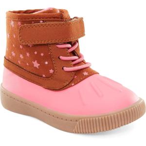 image:imageSimple Joys by Carters unisexchild Alexis Outdoor BootBrown Pink Stars