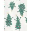 image:imageSimple Joys by Carters unisexchild Holiday Loosefit Flame Resistant Fleece Footed PajamasSanta  Trees