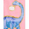 image:imageSimple Joys by Carters Baby and Toddler Girls 2Pack 4th of July TopsGrey HeartsPink DinosaurWhite Text Print