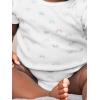 image:imageSimple Joys by Carters BabyBoys 6Pack ShortSleeve BodysuitAnimalRainbowStripeText Print