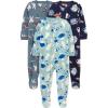 image:imageSimple Joys by Carters babyboys LooseFit Flame Resistant Fleece Footed PajamasSnowman Yeti Mugs
