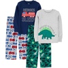 Grey/Green Dinosaur/Firetruck/Heroes