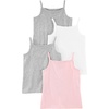 image:imageSimple Joys by Carters Girls Tank TopsGrey HeatherLight PinkWhite