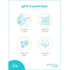 image:imageSimple Joys by Carters Baby Girls LongSleeve Shirts Pack of 3Grey DotsPinkWhite Floral