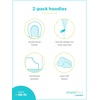 image:imageSimple Joys by Carters Baby Boys 2pack Full Zip HoodiesGreyNavy