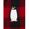 image:imageSimple Joys by Carters Baby Boys LooseFit Flame Resistant Fleece Footed PajamasBuffalo CheckPolar BearStripe