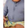 image:imageSimple Joys by Carters Baby Boys Swimsuit Trunk and Rashguard SetDark GreyYellow Shark
