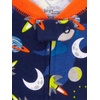 image:imageSimple Joys by Carters Babys 3 pack Snug Fit Footless Cotton PajamasNavy SpaceRust StripeTurquoise Green Dogs