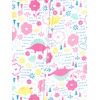 image:imageSimple Joys by Carters Babys 3 pack Snug Fit Footless Cotton PajamasNavy SpaceWhite DinosaurYellow Dots