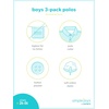 image:imageSimple Joys by Carters Boys 3Pack Short Sleeve PoloBlue Placed StripeGreyNavy Stripe