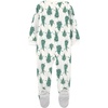 image:imageSimple Joys by Carters Unisex Child Holiday Loosefit Flame Resistant Fleece Footed PajamasSanta  Trees
