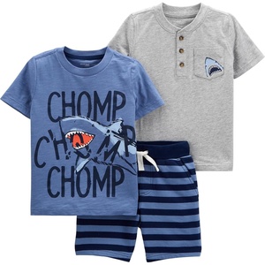 image:imageSimple Joys by Carters Baby Boys 3piece Playwear SetSharkChomp