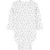 image:imageSimple Joys by Carters Baby 5pack Longsleeve BodysuitGreyWhite