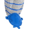 image:imageSimple Joys by Carters Baby Boys 2pack Fleece Footed Sleep and PlayBaby and Toddler SleepersBlue DinosaurGrey Stripe