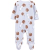 image:imageSimple Joys by Carters Baby Boys 2pack Fleece Footed Sleep and PlayBaby and Toddler SleepersMilk and Cookies